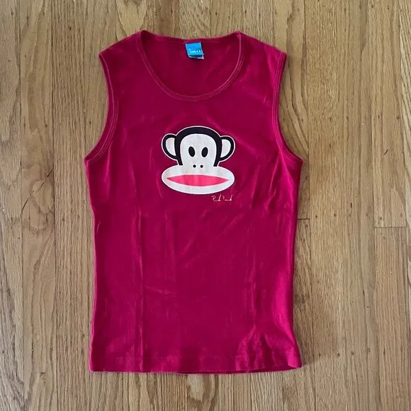 Paul Frank Julius the Monkey Muscle Tank Top - Picture 1 of 3